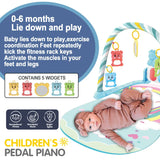 Newborn Piano Crawling Blanket Pedal Game Pad Early Education 0-36 Months Gifts